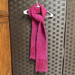 Hand made knitted scarf